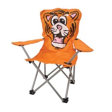 Yellow Stone, Orange Tiger Kiddies Camping / Portable Chair