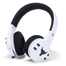 JBL Under Armour Sport Wireless Train Headphones White Project Rock