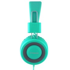 Polaroid Foldable Headphones – Grey &Turquoise