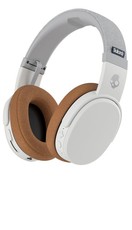 SkullCandy Crusher Bluetooth Wireless Headphones - Grey & Tan