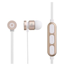 Volkano Mercury Bluetooth Earphones - Gold & White