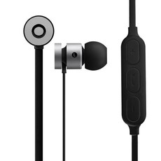 Volkano Mercury Bluetooth Earphones - Silver & Black