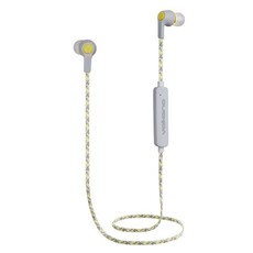 Volkano Moda Series Nylon Bluetooth Earphones - Yellow