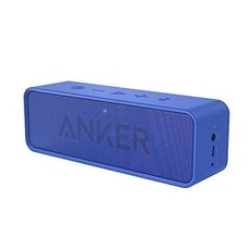 ANKER Soundcore Bluetooth Speaker with 24-Hour Playtime, Built-In Mic, Superior Sound - Blue