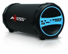 AXESS SPBT1031-BL Portable Bluetooth Indoor/Outdoor - Blue