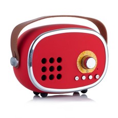 Portable Stereo Bluetooth Wireless Speaker - Red