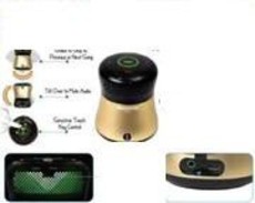 Promate Spire Dual Pairing Shake & Shuttle Bluetooth Speakers - Gold