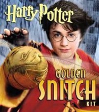 Harry Potter Golden Snitch Sticker Kit [With Book and Stickers]