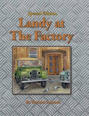 Landy at the factory