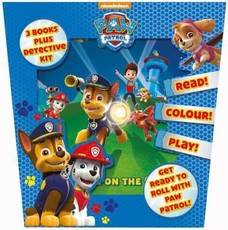 Nickelodeon Paw Patrol: 3 Books Plus Detective Kit