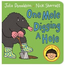 One Mole Digging A Hole