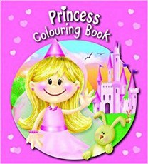 Party Bag Books: 4 X Princess Colouring Book