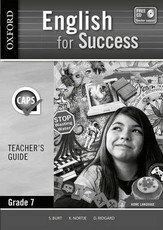 English for success CAPS: Gr 7: Teacher's book