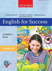 English for success: Gr 10: Learner's book