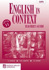 English in Context : Grade 11 : Teacher's Guide