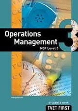 FET first operations management: NQF level 3: Student's book