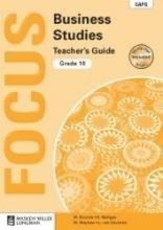 Focus business studies: Gr 10: Teacher's guide