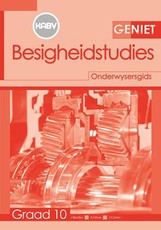 Geniet Besigheidstudies: Grade 10: Onderwysersgids