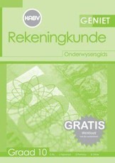 Geniet Rekeningkunde: Grade 10: Onderwysersgids