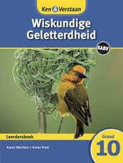 Ken & Verstaan Wiskundige Geletterdheid Leerdersboek Graad 10 Leerdersboek