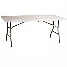 Folding Camping Table - White (1.81m)