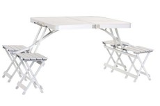 OZtrail - Picnic Table Set - Silver