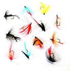 FishX Fly Fishing 12 Piece Flies Set