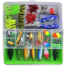 Hengjia 101pc Fishing Lure Set (With Tackle Box)