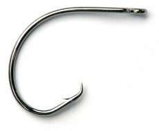 Mustad 39951PP1/0 Demon Circle Fishing Hook - Black