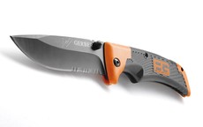 Bear Grylls Folding Knife Scout Clip - Grey And Orange