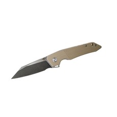 Bestech Barracuda BG15C-2 Black Stonewash satin, Beige G10, Knife