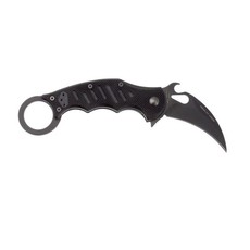 Black Folding Lawks G10 Mini Karambit Knife