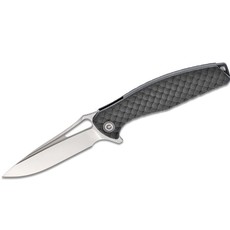 C902B Wyvern Flipper Knife Black Dragon Scale FRN Handle