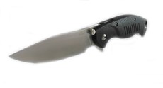 Enlan Relentless Handle Ultimate Heavy Duty Carry Folding Knife - Black