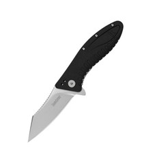 Kershaw Grinder Reverse Tanto Blade With Bead Blast Finish - K1319