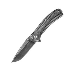 Kershaw Starter Blackwash Pocket Knife- K1301BW