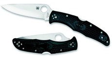 Spyderco - Endura 4 Plain Knife - Black