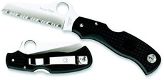 Spyderco - Rescue Junior 79Mm Spyder - Black