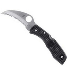 Spyderco Tasman Salt SpyderEdge Black Knife