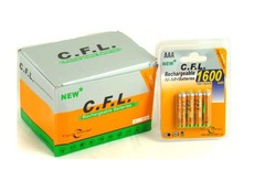 C.F.L AAA 1600mAh High Capacity Rechargeable Battery 48xpcs