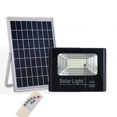 25w Solar Led Floodlight with Remote Control