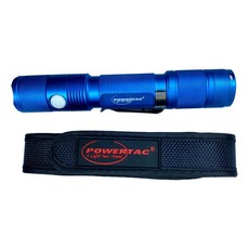 Powertac E7 Blue, 780 Lumen, 218m Throw Rechargeable