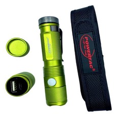 Powertac E7 Lime, 780 Lumen, 218m Throw Rechargeable