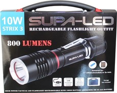 Supaled Strix3. 800l Rechargable With Charger