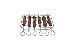 7 Piece Kebab Grill Set