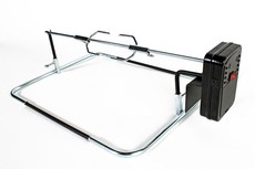 Rotisserie Frame With Rod and Prong Set - 650mm