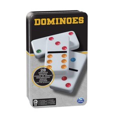 Asmodee Classic Double 6 Colour Dominoes