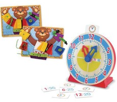 Basic Skills Board with Turn & Tell Clock