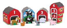 Melissa & Doug Nesting & Sorting Barns & Animals