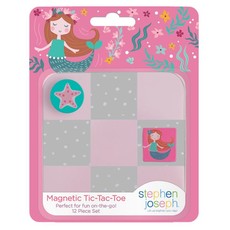 Stephen Joseph Magnetic Tic Tac Toe Sets Mermaid